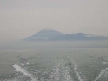 駿河湾から見る富士山