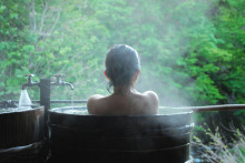 吉野屋旅館の露天風呂